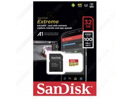 SanDisk Extreme MicroSDHC Card 100MBs 32GB (GN6MA) For Mobile Phone / Digital Cam